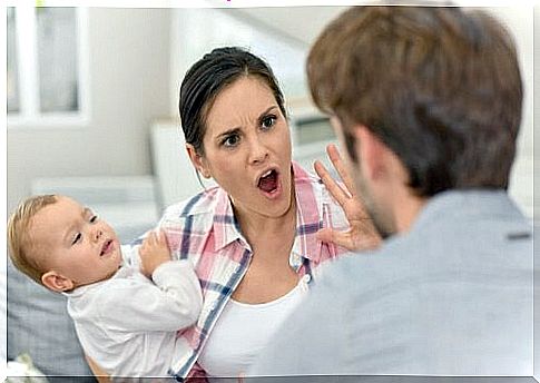 Arguing in front of children is a big mistake