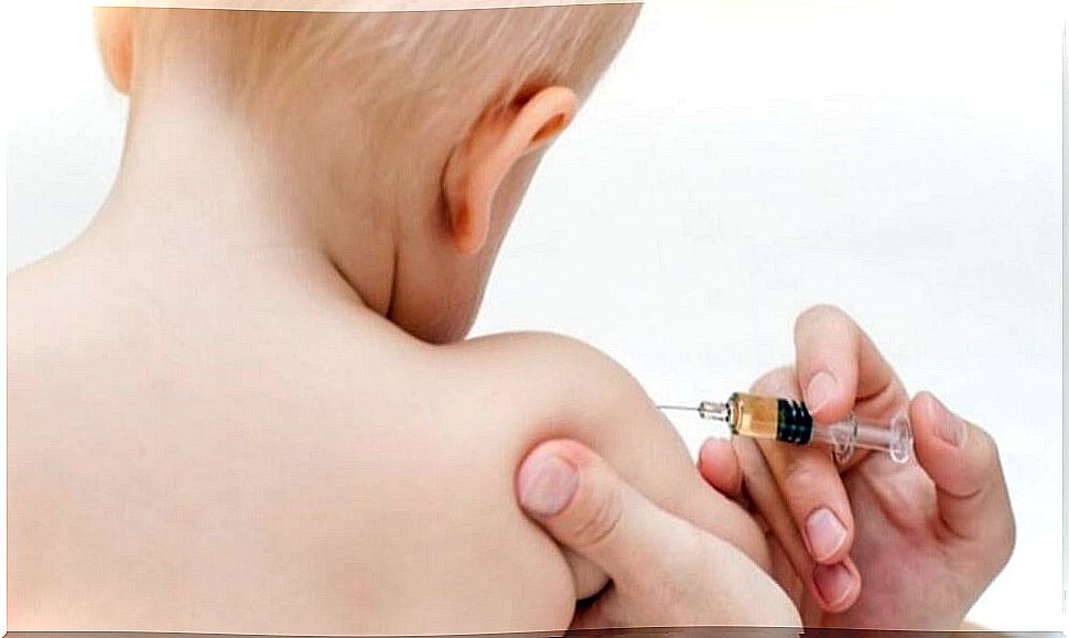 Vaccination of the baby: meningococcal B