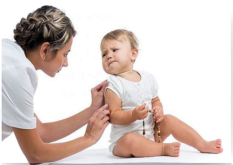 vaccination of the baby