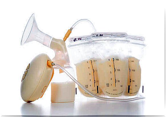 Using a breast pump