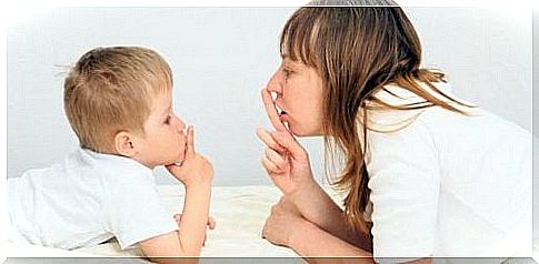 Teaching a child the skill of silence