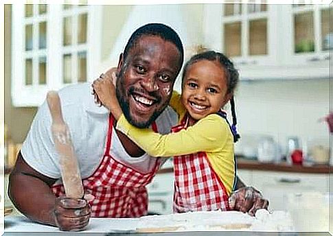 The benefits of cooking with a child