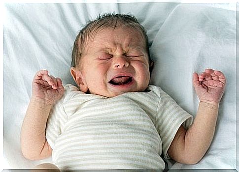 Why does a child cry in his sleep?